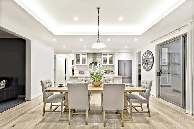 dining table with matching chairs