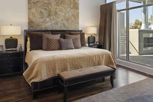 King Size Bed with Headboard